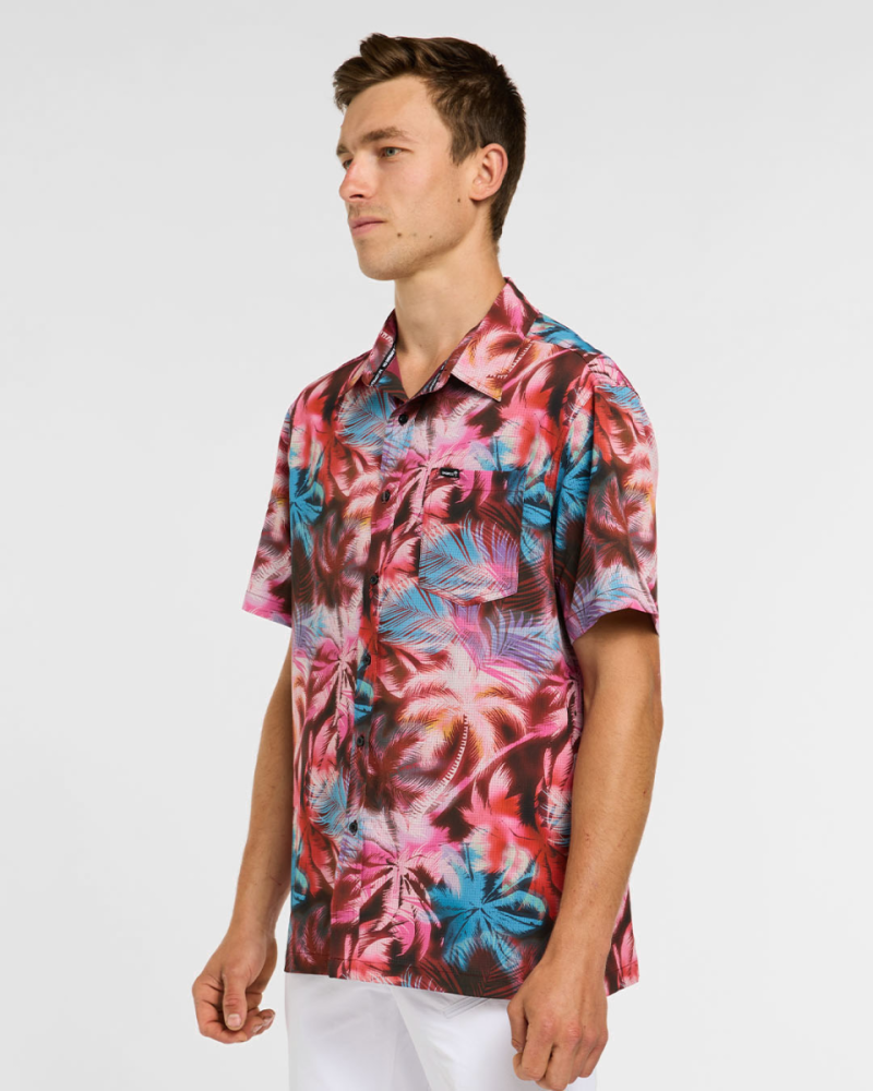 Dharco Mens Tech Party Shirt | Nebula, S