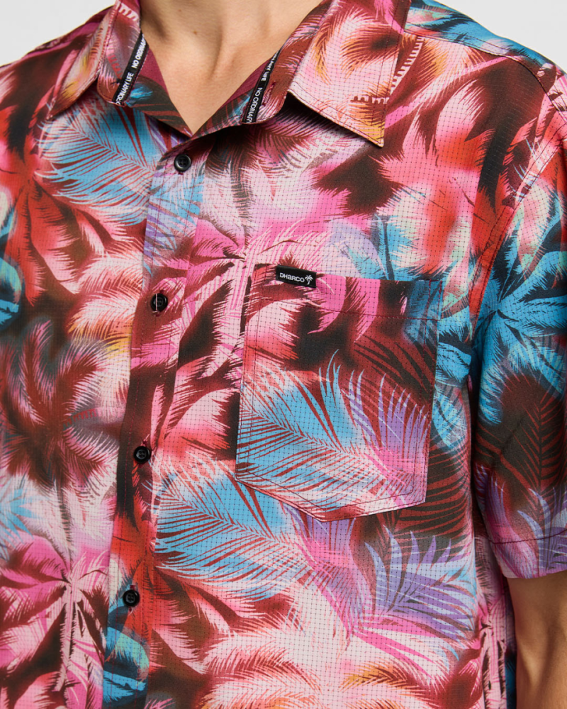 Dharco Mens Tech Party Shirt | Nebula, S