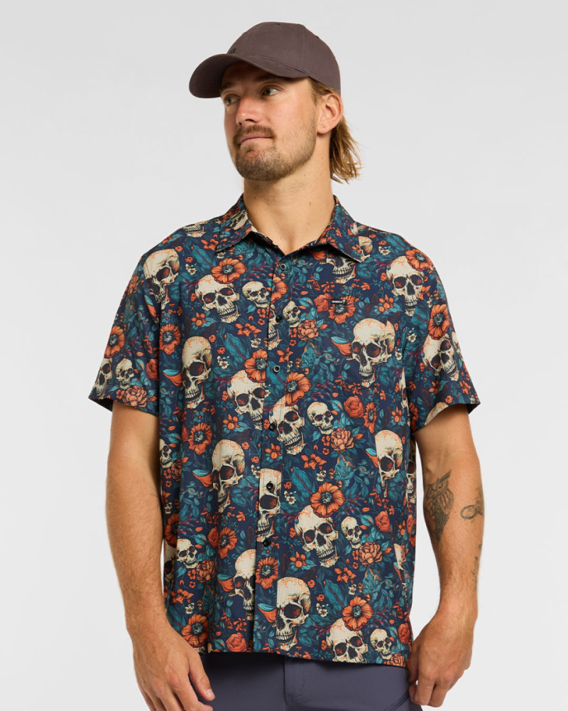 Dharco Mens Tech Party Shirt | Skullduggery, 3XL