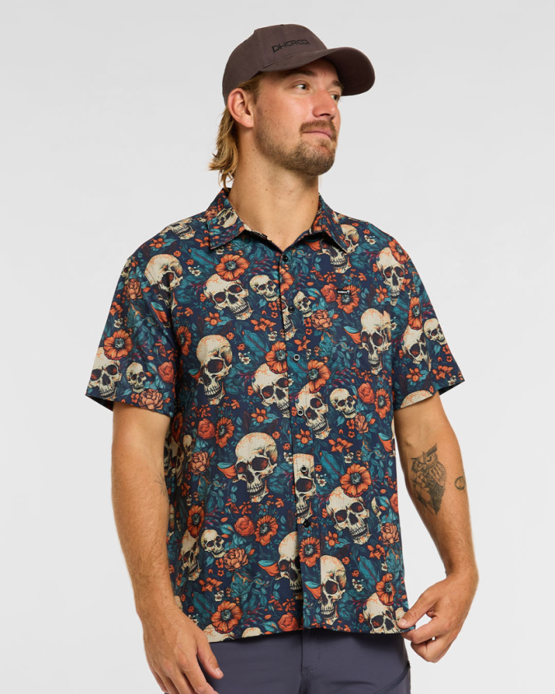 Dharco Mens Tech Party Shirt | Skullduggery, 3XL
