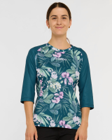 Dharco Womens 3/4 Sleeve Jersey | Wild Orchid, XS