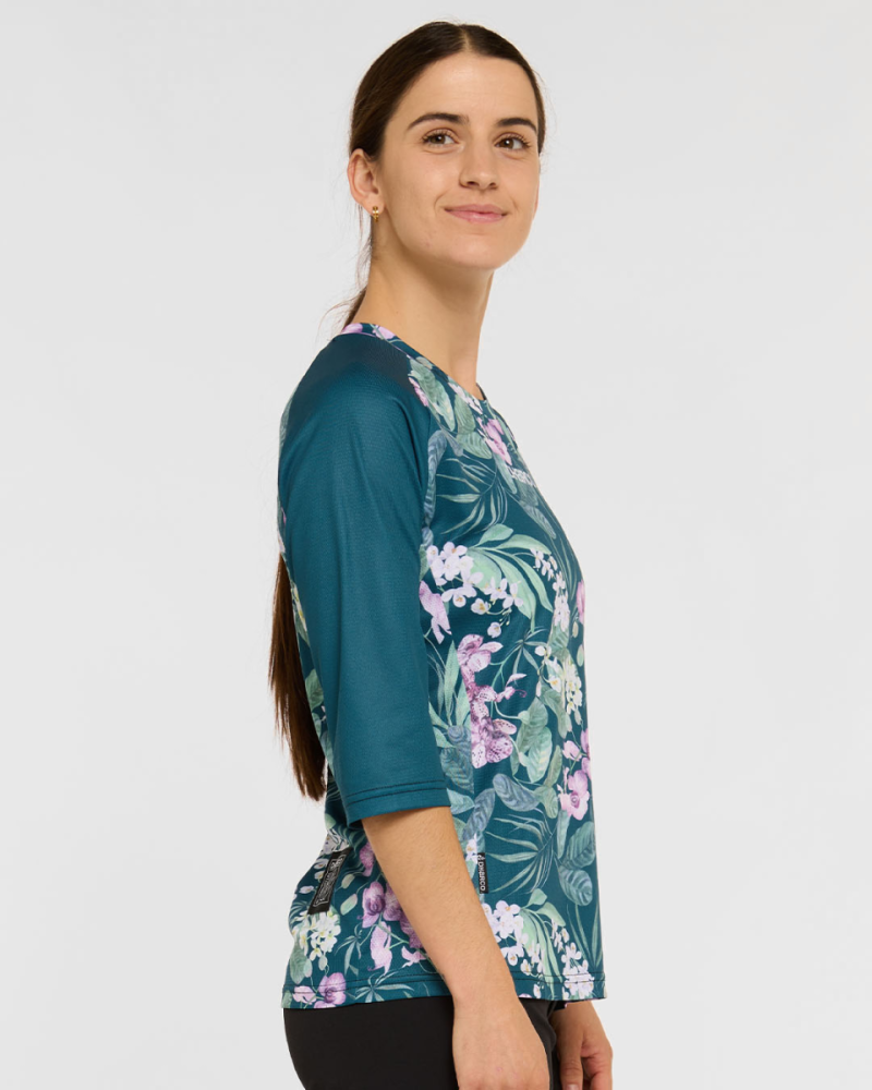 Dharco Womens 3/4 Sleeve Jersey | Wild Orchid, XS