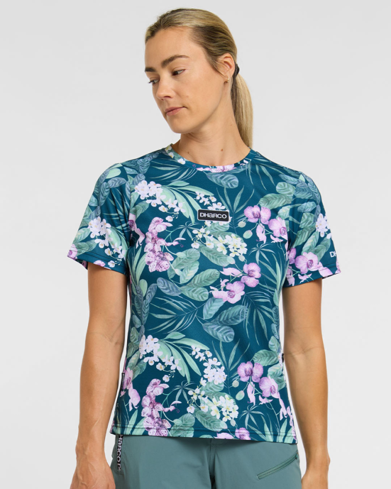 Dharco Womens Short Sleeve Jersey | Wild Orchid, L