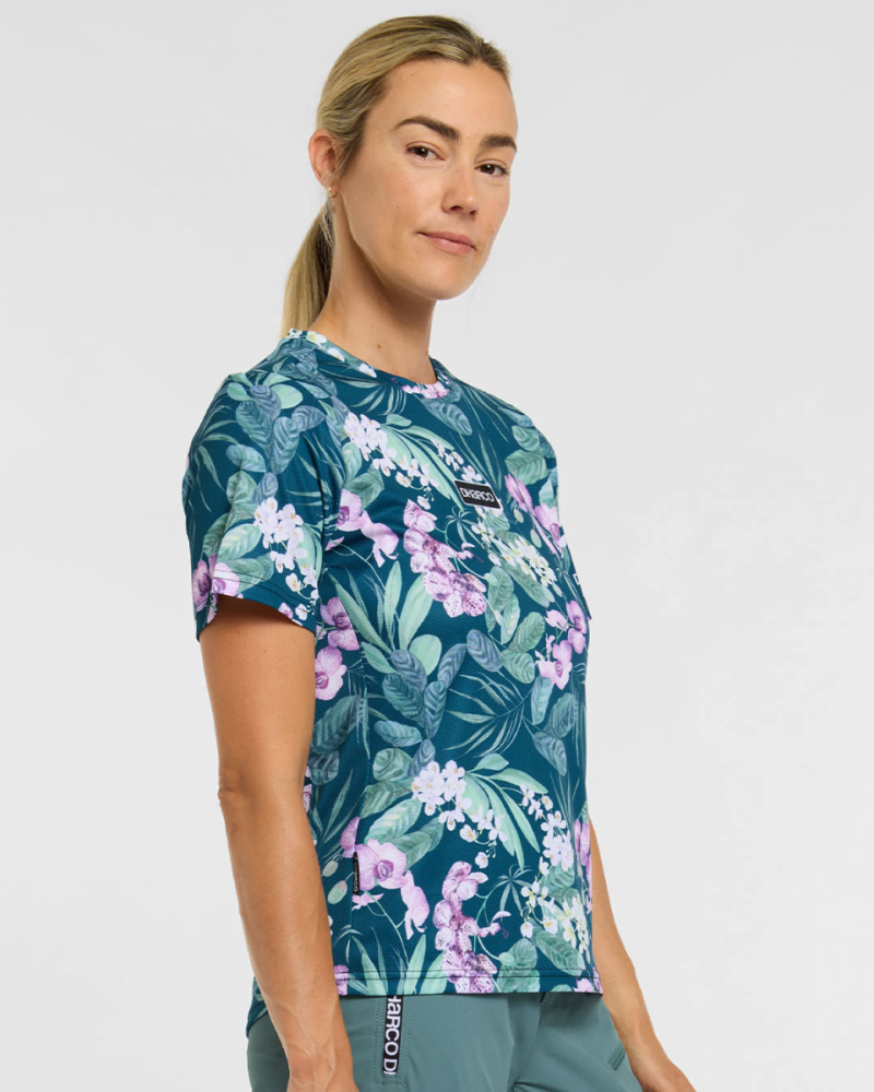 Dharco Womens Short Sleeve Jersey | Wild Orchid, L