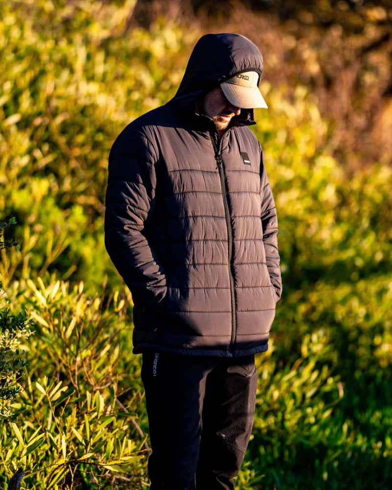 Dharco Mens Roam Puffer Jacket | Black