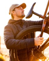 Dharco Mens Roam Puffer Jacket | Black