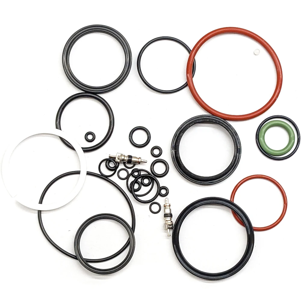 ANSO Suspension s.r.o. RockShox Super Deluxe D1 shock seal kit – air can & damper – by ANSO Suspension for service rebuild