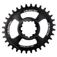 Burgtec Oval 3mm Offset Thick Thin Chainring for SRAM 3-Bolt - 30T