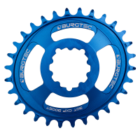 Burgtec Oval 3mm Offset Thick Thin Chainring for SRAM 3-Bolt - 30T