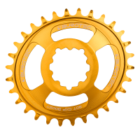 Burgtec Oval 3mm Offset Thick Thin Chainring for SRAM 3-Bolt - 30T