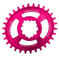 Burgtec Oval 3mm Offset Thick Thin Chainring for SRAM 3-Bolt - 30T