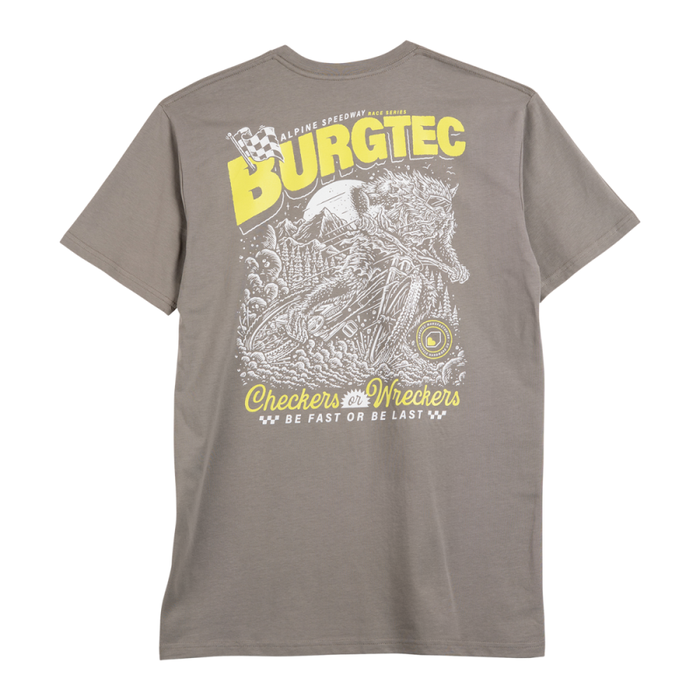 Burgtec Alpine Speedway T­-shirt - Granite