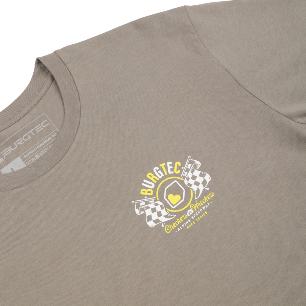 Burgtec Alpine Speedway T­-shirt - Granite