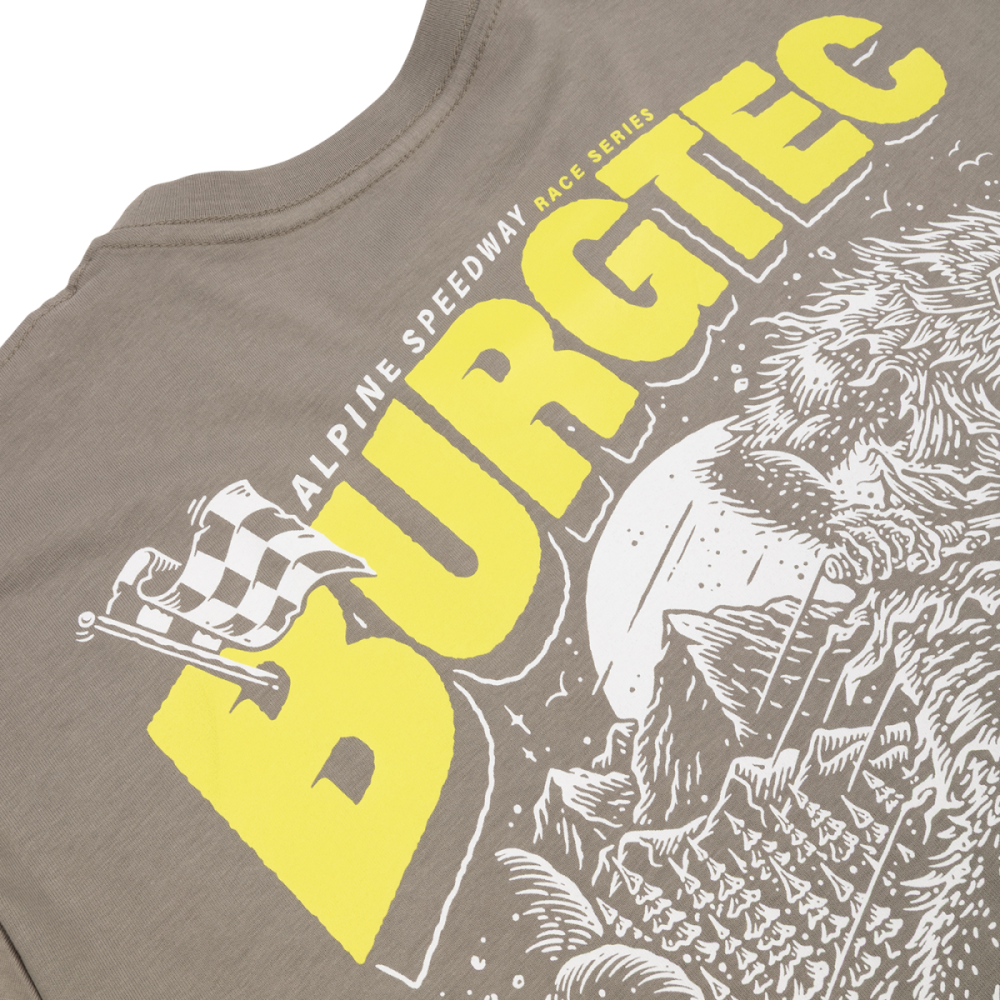 Burgtec Alpine Speedway T­-shirt - Granite
