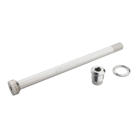 Burgtec Propain 175mm Rear Axle - Rhodium Silver
