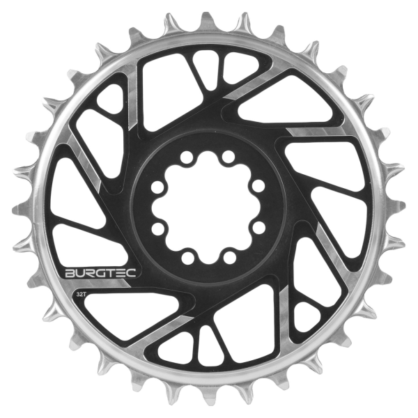 Burgtec 3mm Offset Thick Thin Chainring for SRAM 8-Bolt - 28T