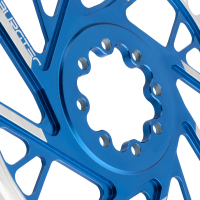 Burgtec 3mm Offset Thick Thin Chainring for SRAM 8-Bolt - 28T - Black, Burgtec Black