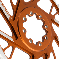 Burgtec 3mm Offset Thick Thin Chainring for SRAM 8-Bolt - 28T - Black, Burgtec Black