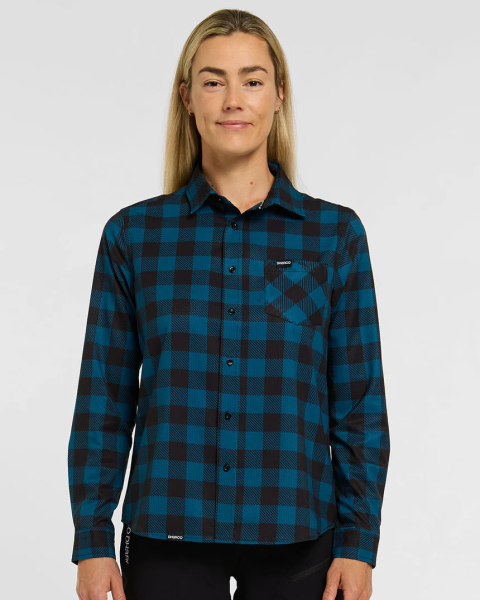 Womens Tech Long Sleeve Party Shirt