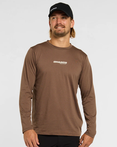 Mens Long Sleeve Tech Tee